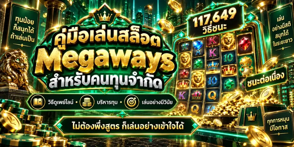 คู่มือเล่นสล็อต Megaways
